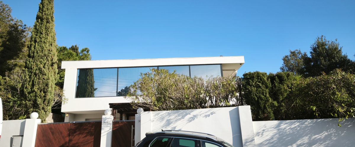 Films solaires villa
