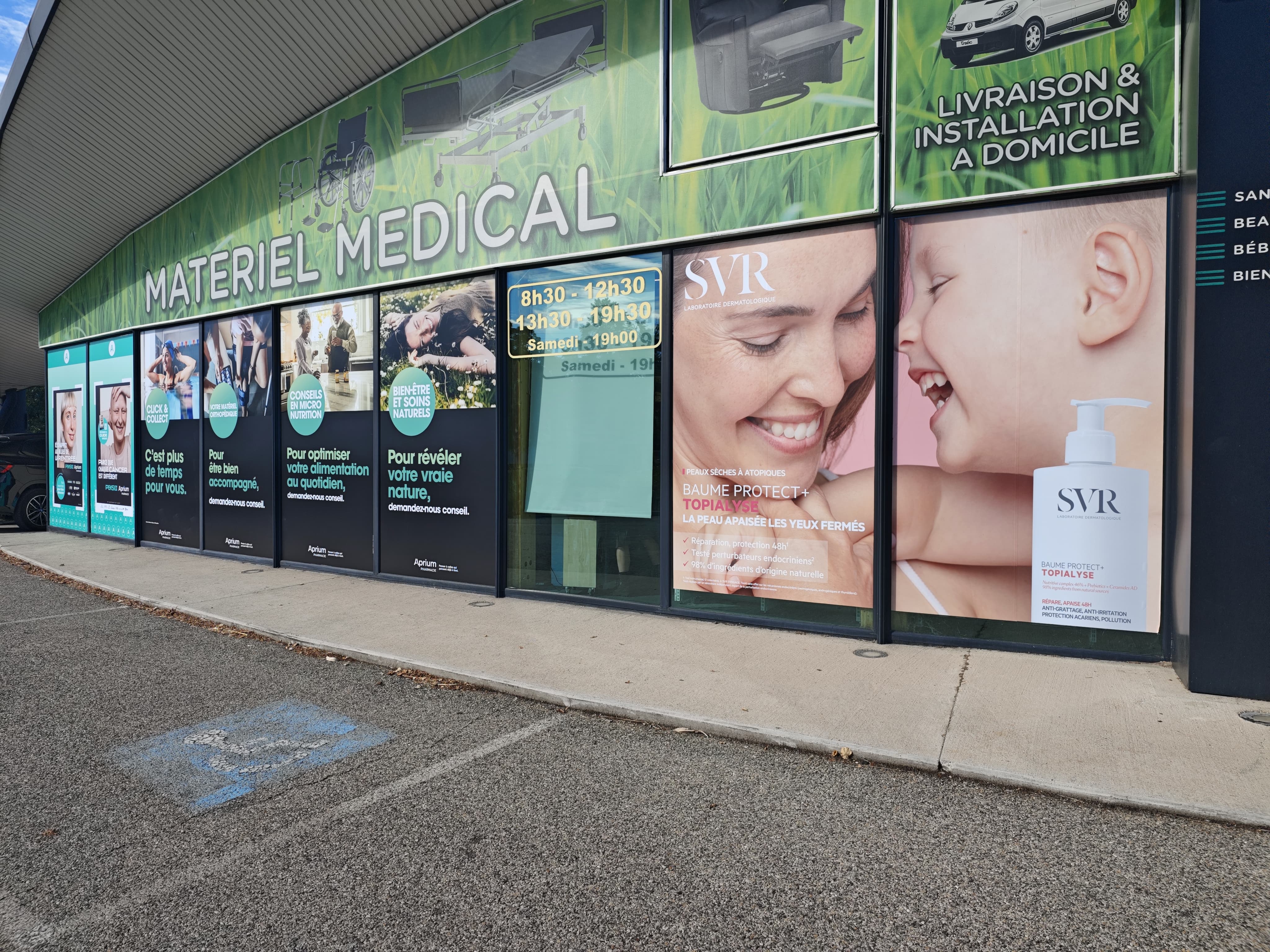 Vitrophanie Pharmacie