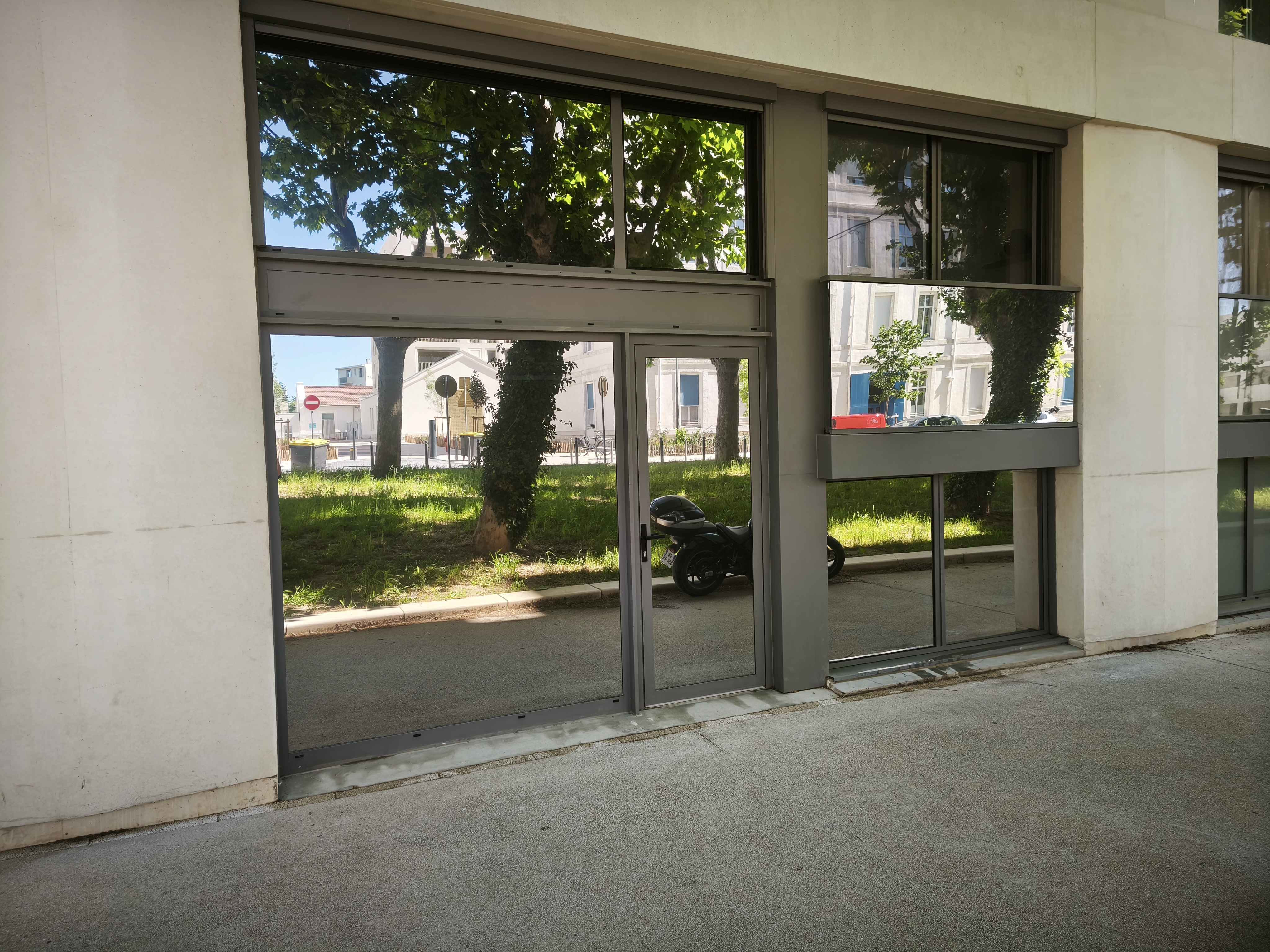 Film solaire effet miroir Bâtiment