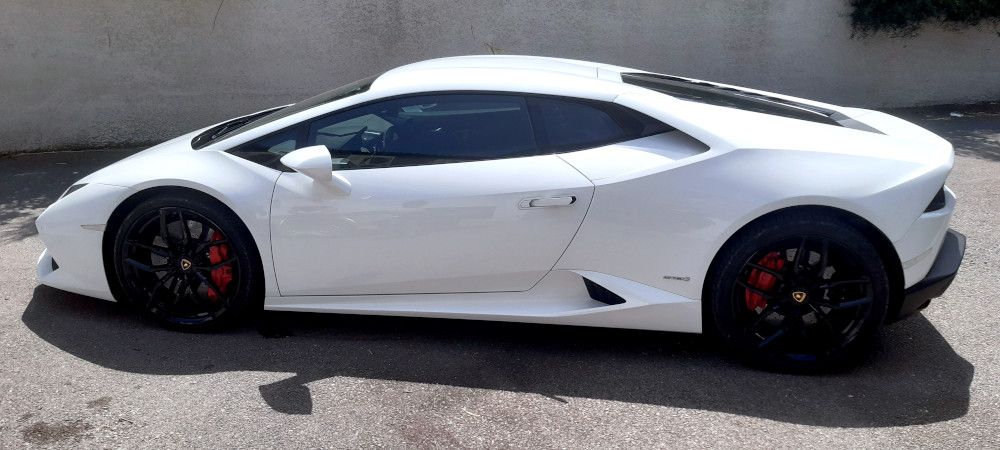 Lamborghini avec films solaire